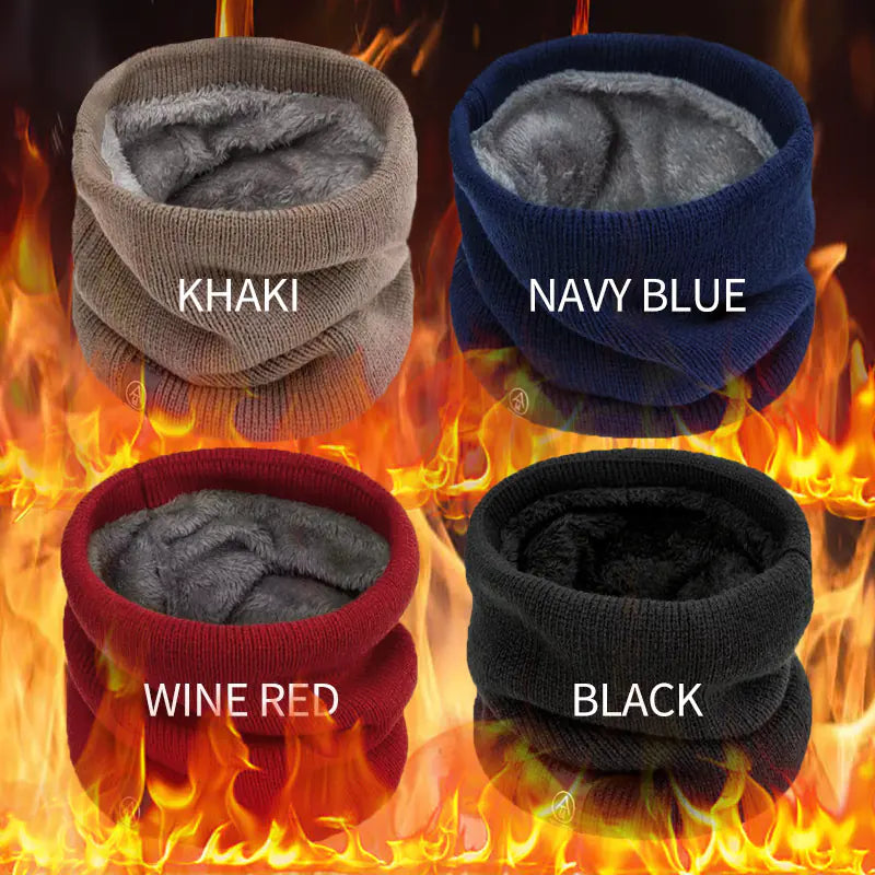 Bufanda de Lana Gruesa Unisex